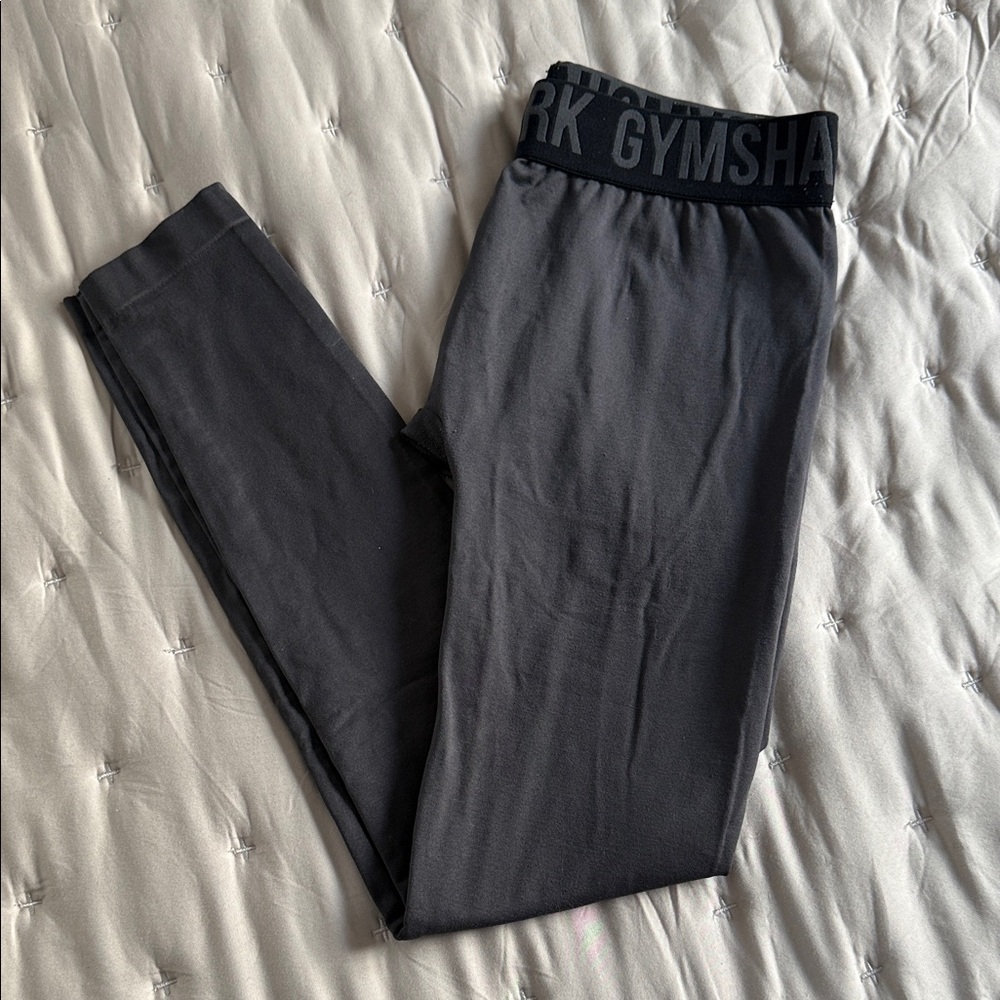 Gymshark Black and Gray Joggers